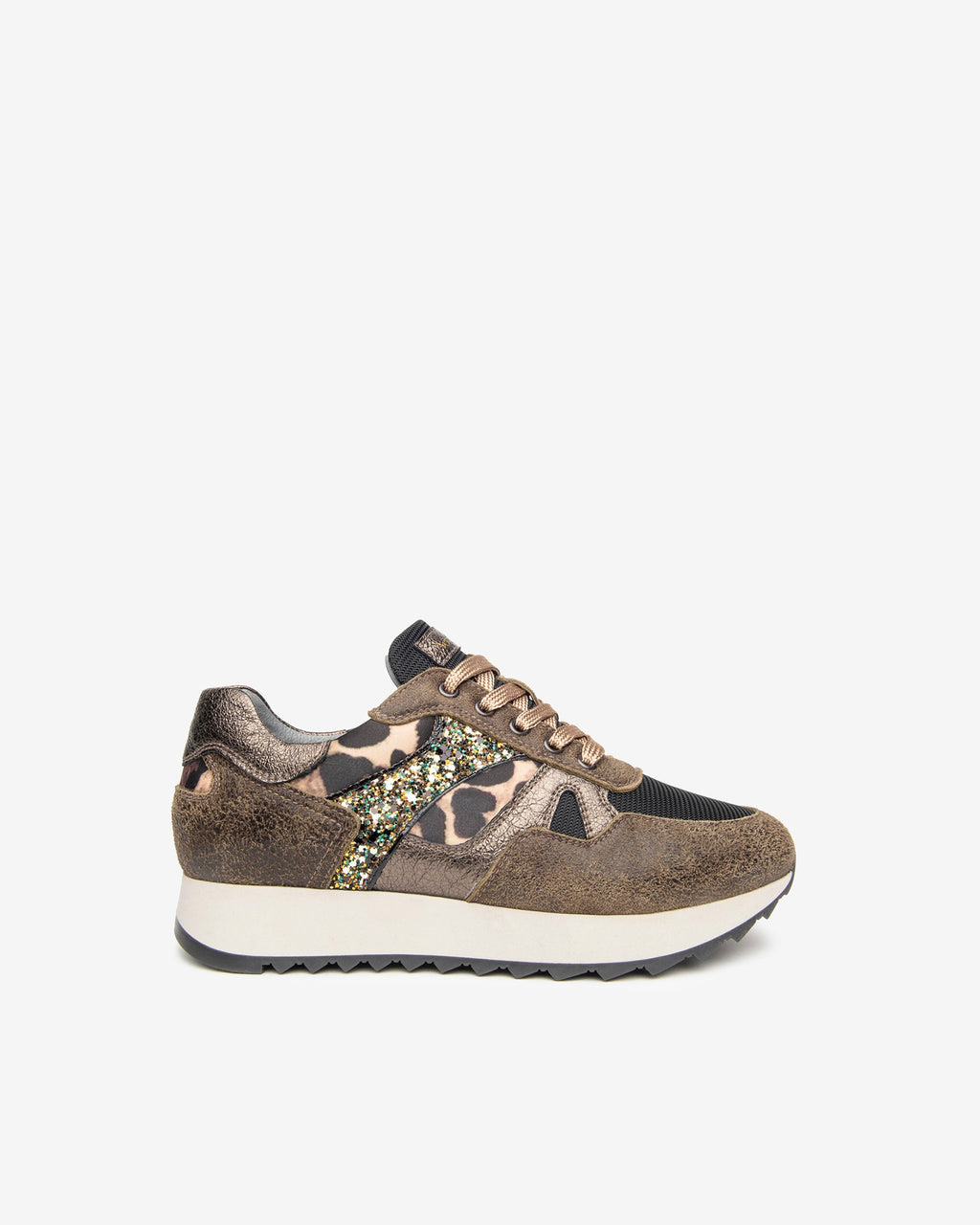 Sneakers Donna in Camoscio e Vernice