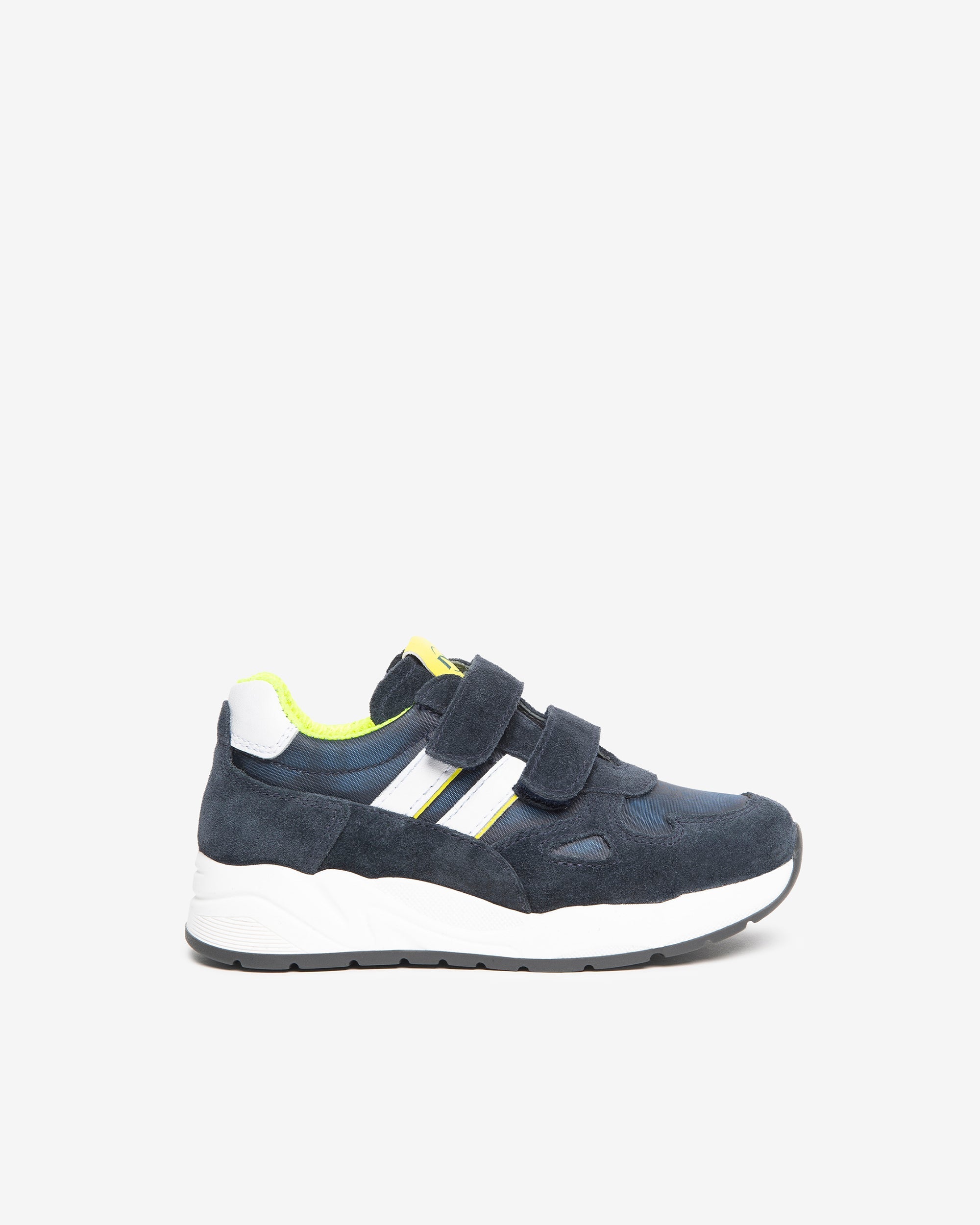 Sneakers Baby da Bimbo in Pelle e Camoscio