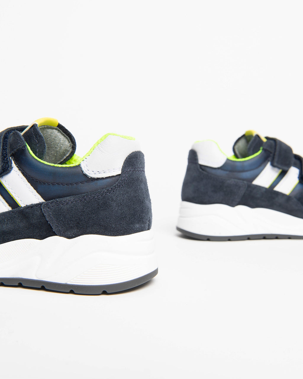 Sneakers Baby da Bimbo in Pelle e Camoscio