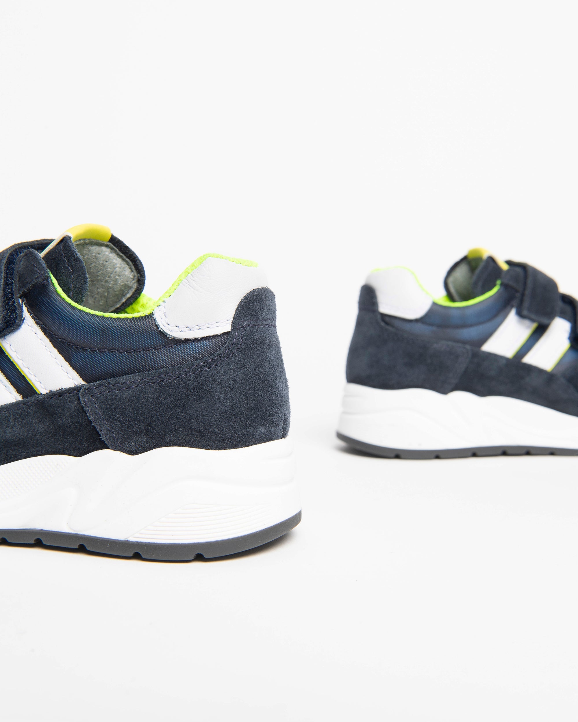 Sneakers Baby da Bimbo in Pelle e Camoscio